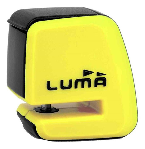 Candado Traba Disco Luma Enduro 92d Amarillo Fluor