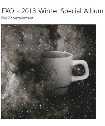 Exo Winter Coffee Universe Special Album Poster Envio Inmedi