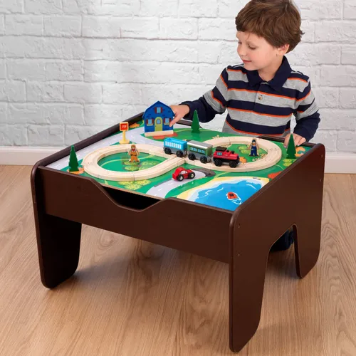 Mesa De Actividades Kidkraft 2 En 1 Con Tapa Reversible Con