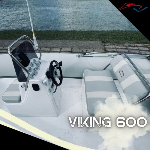 Semirrigido Viking 6,00 Excel Equipado Y Mercury 90 Elpt