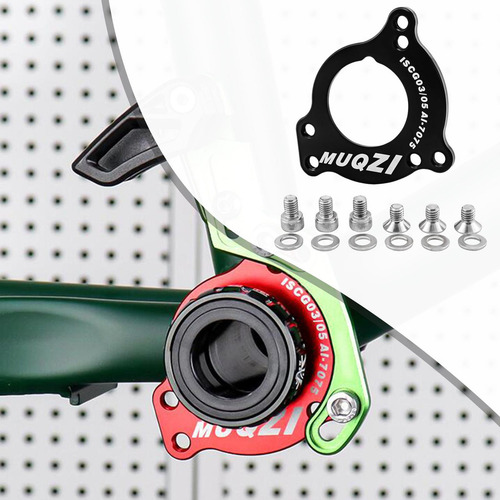 2 Bike Bb Adapter Iscg 03 Y 05 Piezas De Bicicleta De Negro