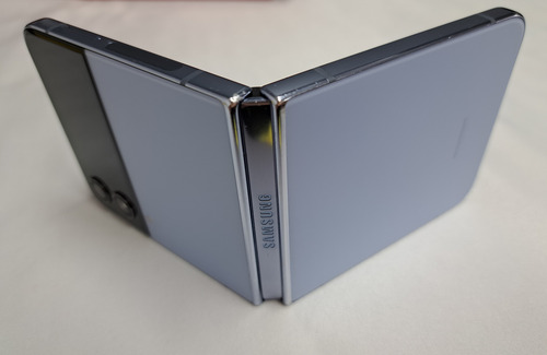 Samsung Galaxy Flip4 256gb Original Detalle En Pantalla Azul Acero (Usado)