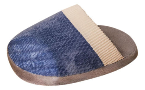 Nido De Gato Semicerrado, Zapatilla Cálida, Cama Azul M