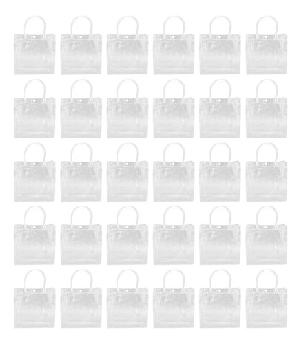 Sacos De Presente Transparentes Comportam 30 Unidades De Plá