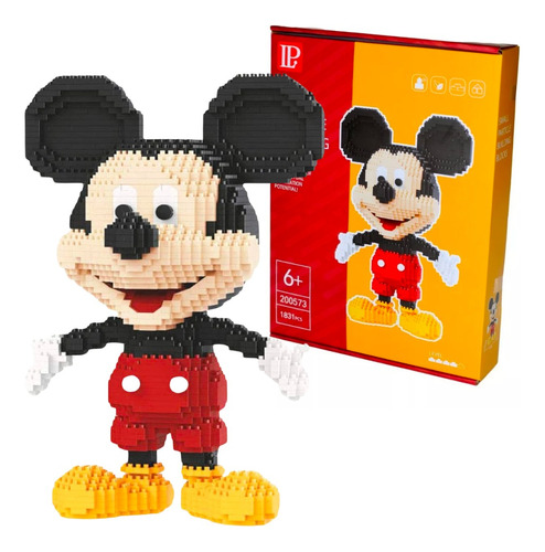 Rompecabezas 3d Mini Blocks Mickey Mouse 24 Bloques Armables