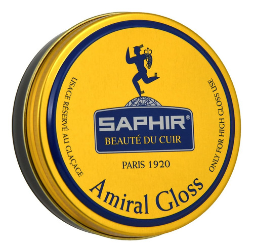 Saphir Amiral Gloss  Cera Pulidora De Cuero Para El Cuidado