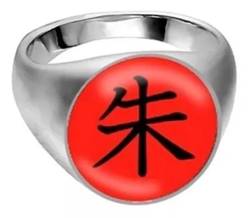 OG Anillos Akatsuki Organización Anime Anillos Japonés Cosplay Anillos de  dedo 10 piezas Juego de anillos ajustables con caja y collar Anillo para