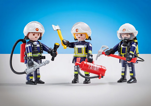 Playmobil 6586 Firefirefighter 3 Special Forces, versión de personaje de bombero, Fuerzas especiales