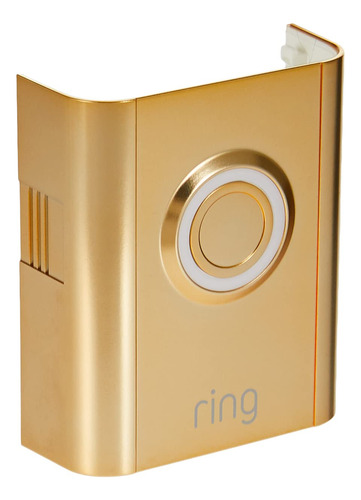 Frente Para Timbres Ring Video Doorbell 3 Gold Metal Color