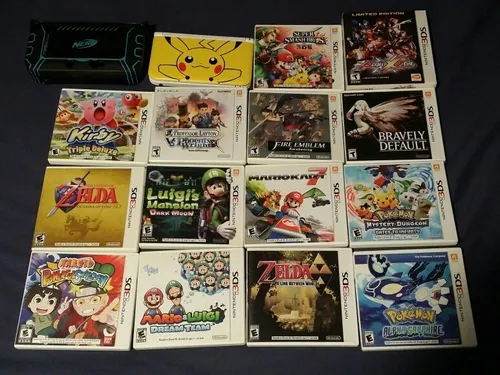 Nintendo 3ds Xl 11 Juegos Mercado Libre
