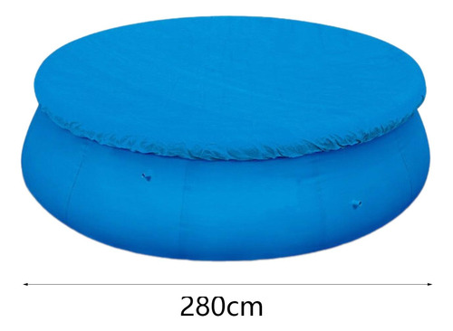 Cubierta Redonda Para Piscina, Cubierta Para Diámetro 280cm