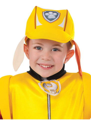 Disfraz De Rubie's Paw Patrol Rubble Para Niños Pequeños