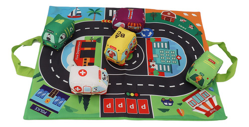 Lj Juego De Peluches For Bebés Mat Play, Papel Sonoro De