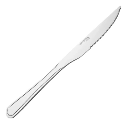24 Faca Churrasco Continental 21,7 Cm Ref 0302 Cor Inox