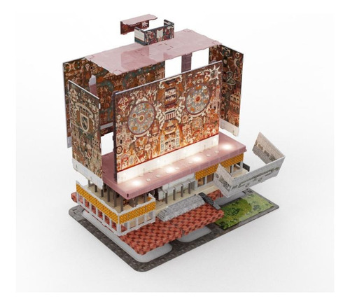 Rompecabezas 3d Biblioteca Central De La Unam 96 Piezas