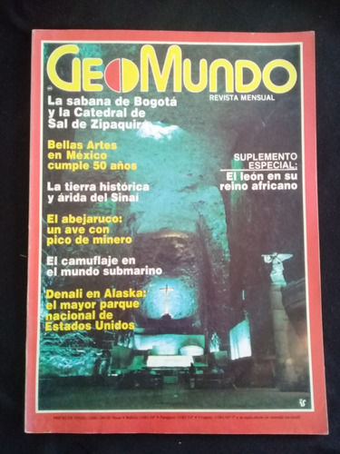 Revista Geomundo - Volumen 8, Numero 11 - Noviembre De 1984