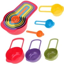 Comprar Set 6 Cucharas Medidora Taza Medidora Preparacion Reposteria