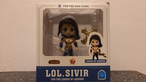 Figura Sivir League Of Legends (10 Cm)
