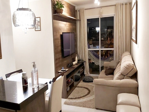 Imagem 1 de 9 de Apartamento Ventura Planejado 49m² 2dormitórios 1vaga 300mil