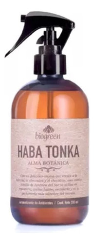 Aromatizante Biogreen Haba Tonka Alma Botanica 330ml