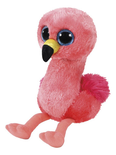 Peluche Ty Beanie Boos Gilda Flamingo Rosa Regular 36848 Color Multicolor