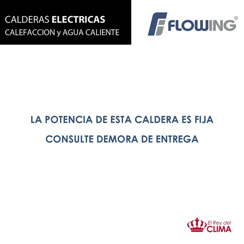 Caldera Eléctrica Flowing Sc-10 Advance Black Envio S/cargo