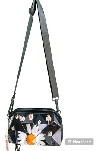 Cartera Bandolero Tapa Pvc Dama Cute Tendencia Chic Fashion