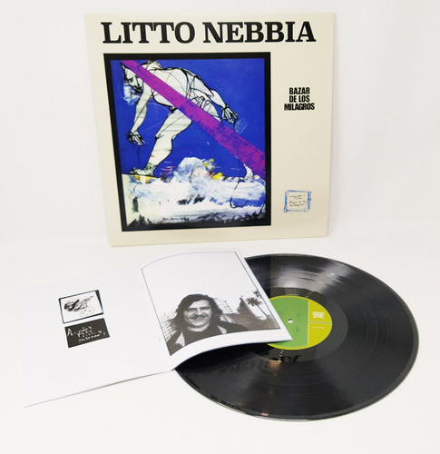 Imagen 2 de 2 de Litto Nebbia - Bazar De Los Milagros - Lp Vinilo (españa)