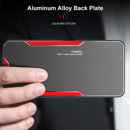 Para Funda Para Xiaomi Poco F6 Hoja Metálica