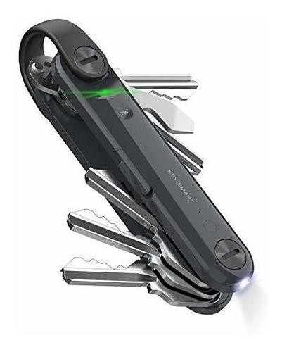 Organizador De Llaves Inteligente Keysmart Max Steel Gray