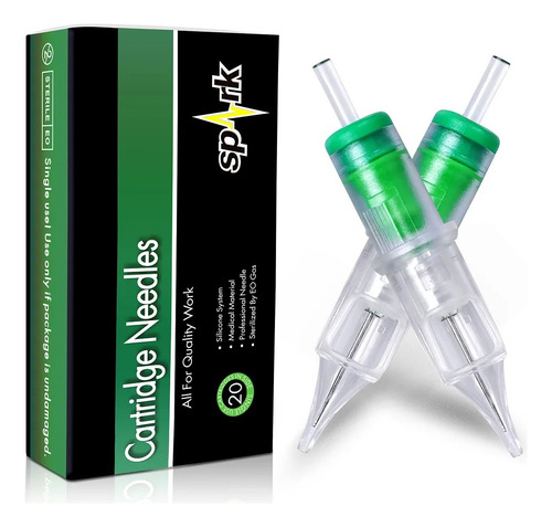 Cartucho Para Tatuaje Tattoo Profesional Rl Round Liner 20pz Calibre De Las Agujas 605