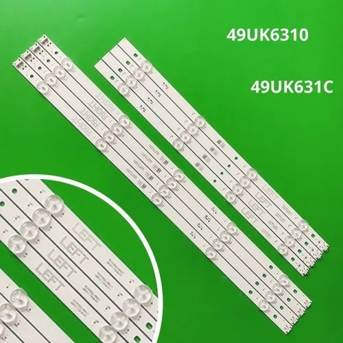 Kit 8 Barras Led Tv 49lj5500 49lk5750 49lk5700 Envio Já !