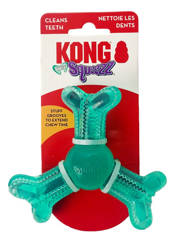 Brinquedo Recheável Mordedor Interativo Kong Roller Pequeno Cor Verde
