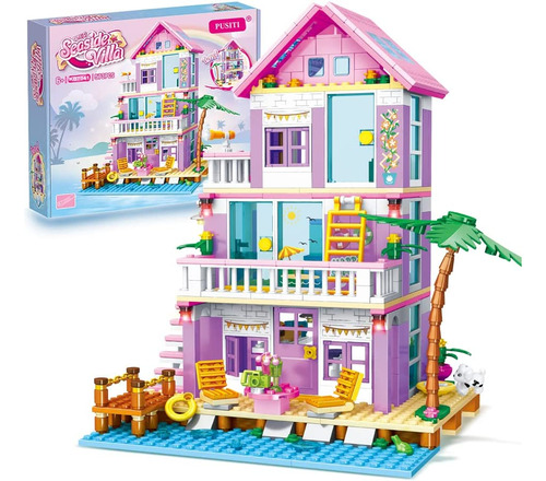 Niñas Bloques De Construcción Dream House Toys 573 Pi...