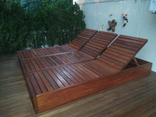 Tapas Para Jacuzzi Camastro De Madera 3 En Uno En Jardines