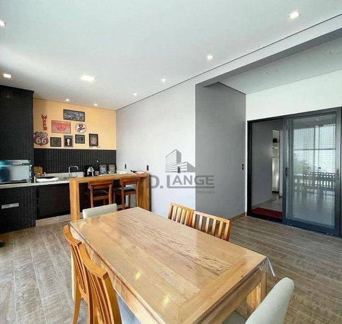 Imagem 11 de 15 de Lindo Sobrado À Venda No Swiss Park Com 255m² - 3 Suítes, Piscina E Churrasqueira. - Ca12703