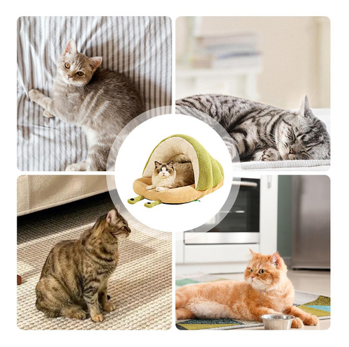 Cama Para Gatos Para Gatos De Interior Cama Cueva Para Gatos