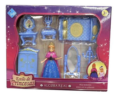 Set Princesas Alcoba Real El Duende Azul Art 7210 Loonytoys