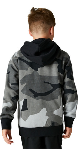 Imagen 2 de 4 de Buzo Niño Fox - Yth Bnkr - Zip Fleece