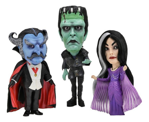 The Munsters Herman Munter, The Count Y Lily Munster Neca