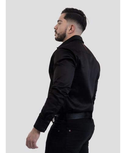 Pavi Italy Camisa Hombre Clásica Algodón Larga Mi 11-0275