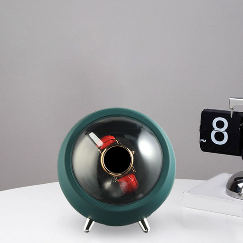 Enrollador Automático De Reloj, Caja Expositor De Verde
