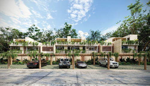 Junglar - Ocho Town Homes En Kaybé, Tulum, Residencial Más Prestigioso De Tulum.