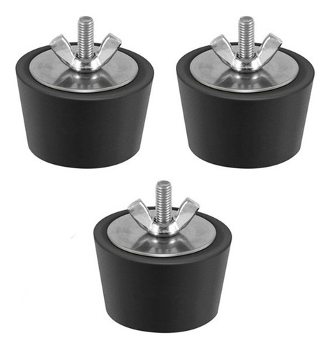 3 Tapones De Goma De 38 Mm Para Impermeabilizar Piscinas, Se