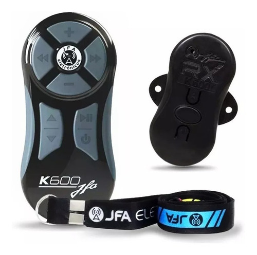 Imagem 4 de 4 de Controle Longa Distancia Jfa Preto / Cinza K600 Full