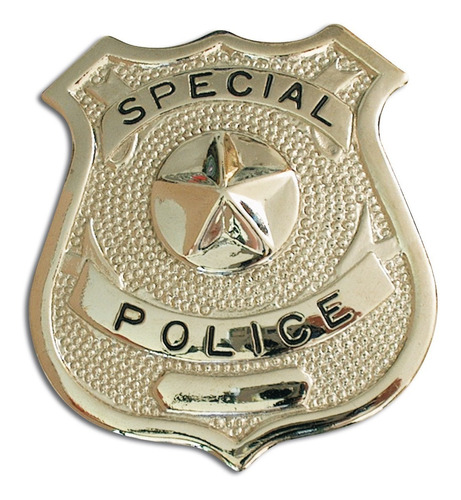 Insignia Placa Metálica Policía Especial