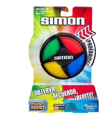 Simon: Juego Electrónico Para La Familia, Niñas Y Niños