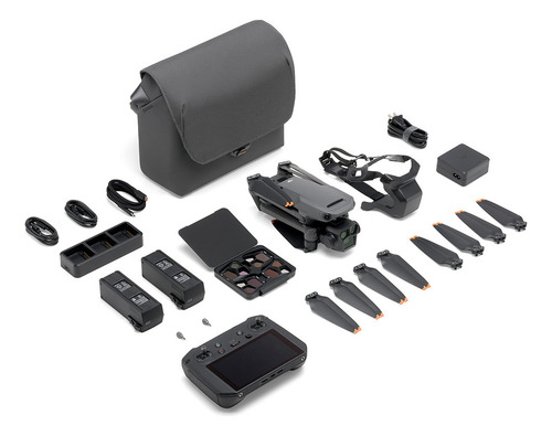 Drone DJI Mavic 3 Pro Cine Fly More Combo com câmera 5.1K cinza 5.8GHz 3 baterias