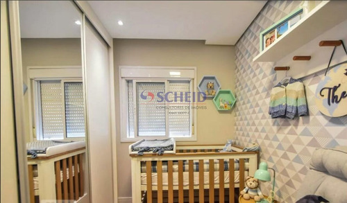 Imagem 12 de 15 de Apartamento 92 M², 2 Suítes, Closet, Varanda Gourmet E 2 Vgs Fixas No Brooklin - Mr81620