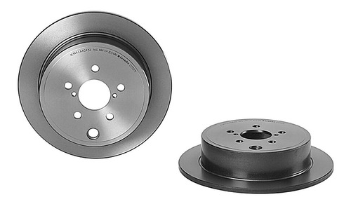 2 Discos Sólidos Tra Subaru Legacy 10/14 Brembo